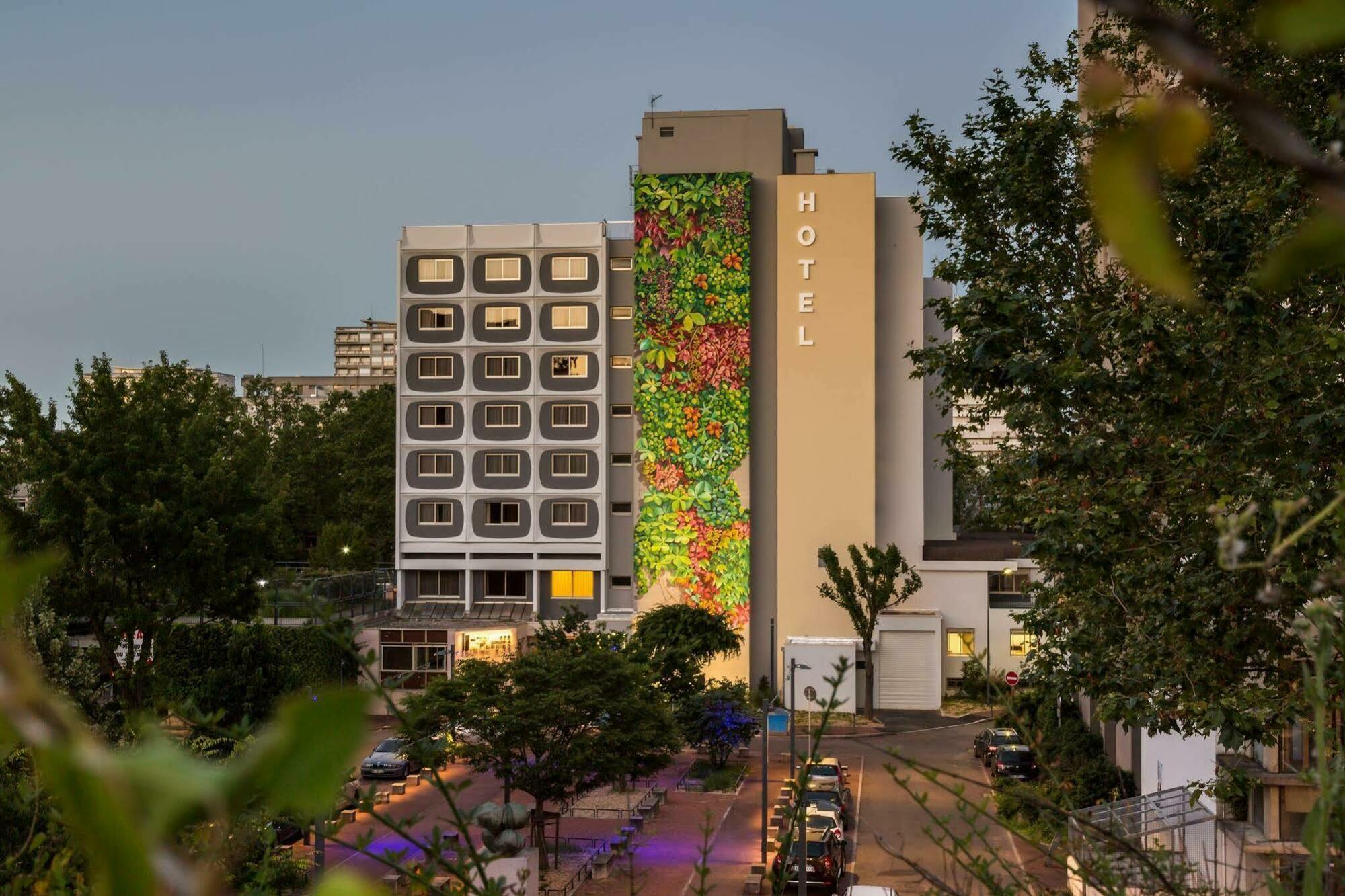 Hotel Des Congres Villeurbanne Exterior foto